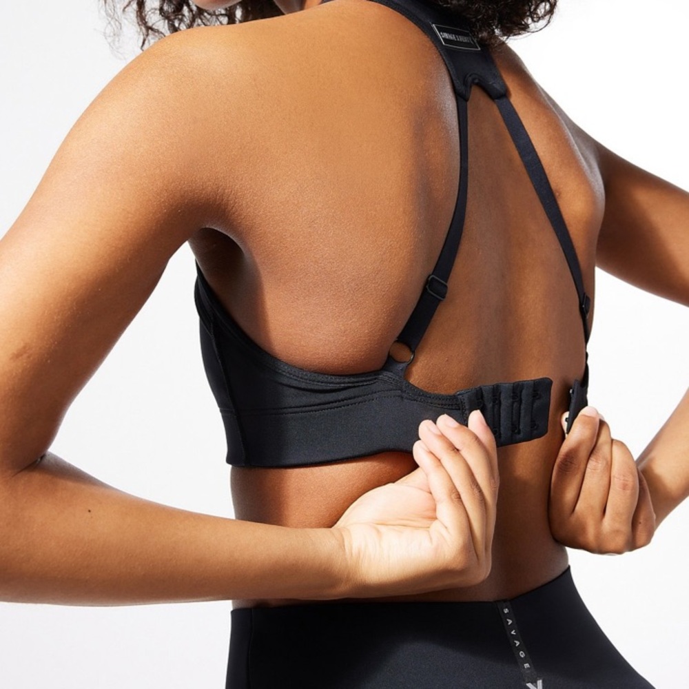 Savage X Fenty Black Sports Bra - Picture 5 of 7